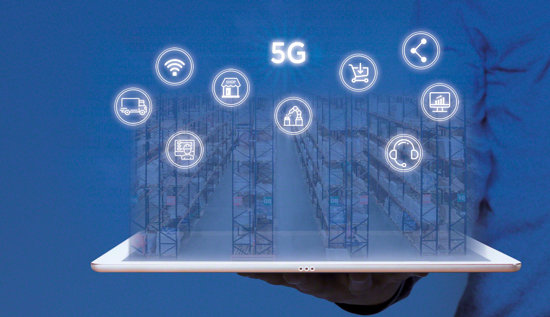 5G zal een revolutie teweegbrengen in de industrie en de logistiek