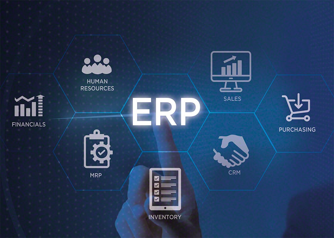 De ERP is een modernere en meer complete versie van het traditionele MRP system