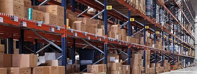 Het nieuwe magazijn van Filoform in Nederland