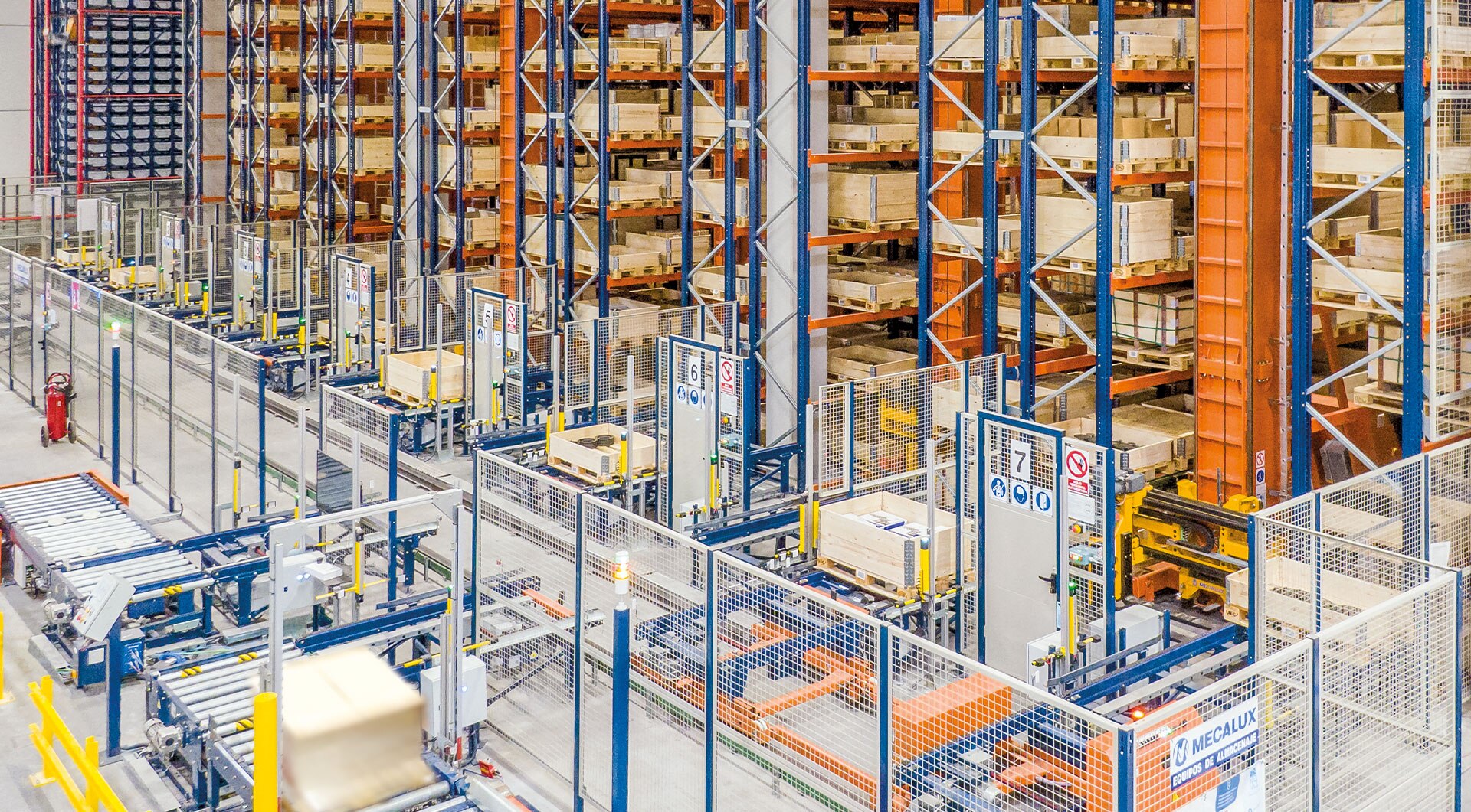 Automatische Trilaterale Magazijnkranen Automatische Trilaterale Magazijnkranen