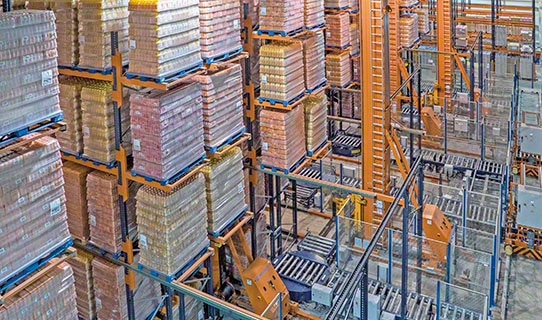 Automatische Trilaterale Magazijnkranen