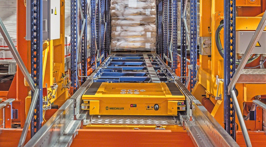 Automatisch Pallet Shuttle-systeem Automatisch Pallet Shuttle-systeem