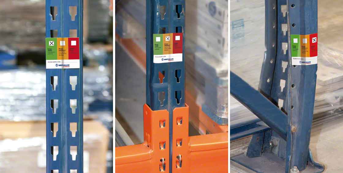 Preventief onderhoud en de technische keuring van de magazijnstellingen verhogen de veilige opslag van de goederen