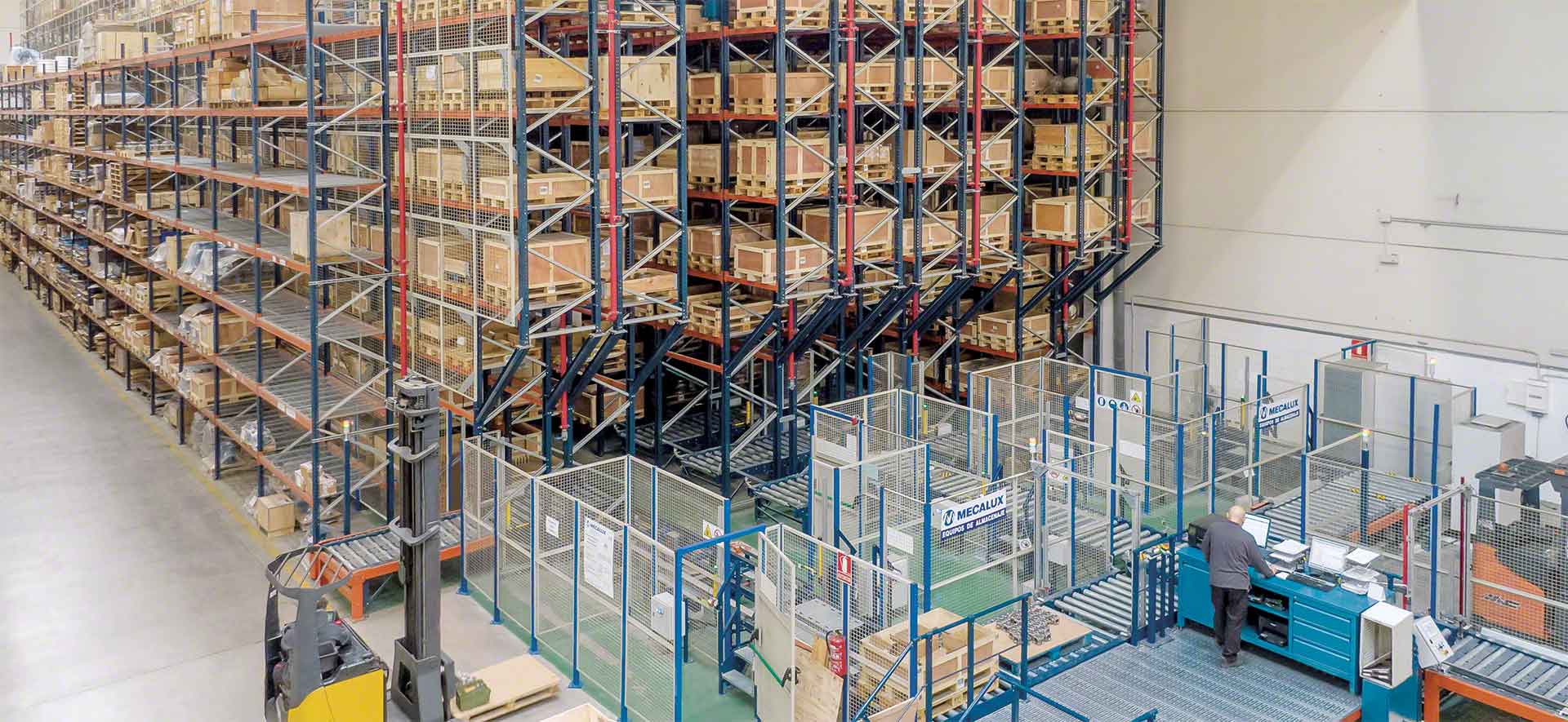 Het automatiseren van de goederenverplaatsing maakt onderdeel uit van Lean Logistics