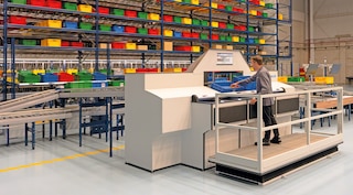 Hoogrendement picking-station Hoogrendement picking-station