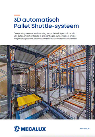 Catalogus 3D automatisch Pallet Shuttle-systeem