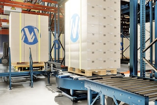 Het 3D APS-systeem stroomlijnt ladingbeheer in magazijnen met een hoge omloopsnelheid