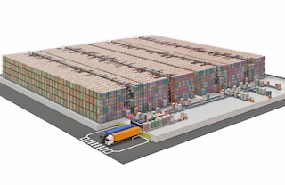 Het Automatisch Pallet Shuttle-systeem maakt het mogelijk om magazijnen met een hoge capaciteit te ontwerpen