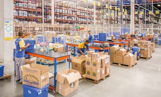 Elastic logistics is het vermogen van het magazijn om zich aan te passen aan veranderingen in de vraag