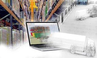 Magazijn simulatiesoftware is een hulpmiddel voor het ontwerpen en valideren van het functioneren van een logistieke installatie Magazijn simulatiesoftware is een hulpmiddel voor het ontwerpen en valideren van het functioneren van een logistieke installatie