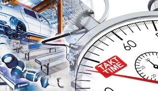 Takt Time berekent de tijd die men moet besteden aan de vervaardiging van een product om aan de vraag van de klant te voldoen Takt Time berekent de tijd die men moet besteden aan de vervaardiging van een product om aan de vraag van de klant te voldoen