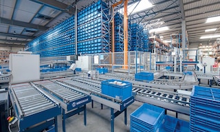 Geautomatiseerde systemen: voorbeelden van de robotisering van magazijnen Geautomatiseerde systemen: voorbeelden van de robotisering van magazijnen