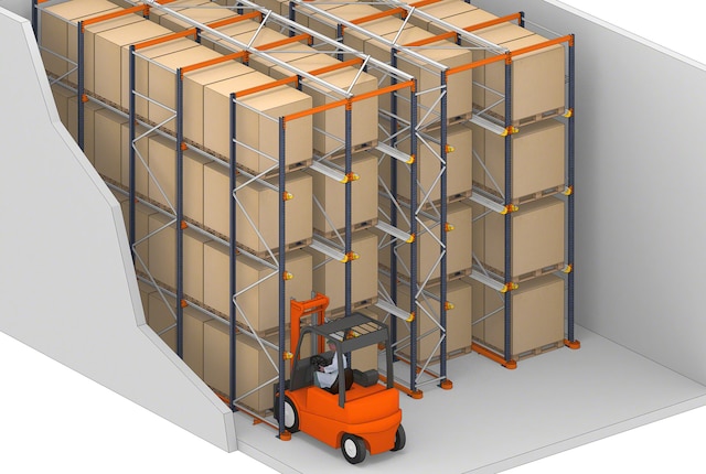 Inrijstellingen en doorrijstellingen verhogen de magazijncapaciteit Inrijstellingen en doorrijstellingen verhogen de magazijncapaciteit