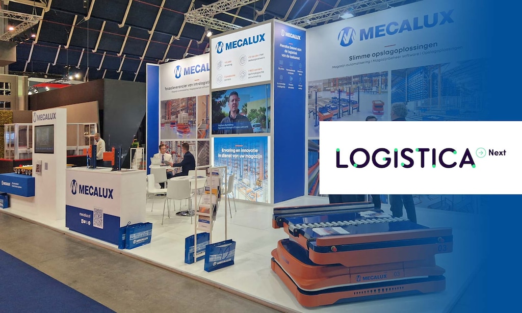 Mecalux toont zijn innovaties in magazijnautomatisering, software en AI op Logistica Next 2026