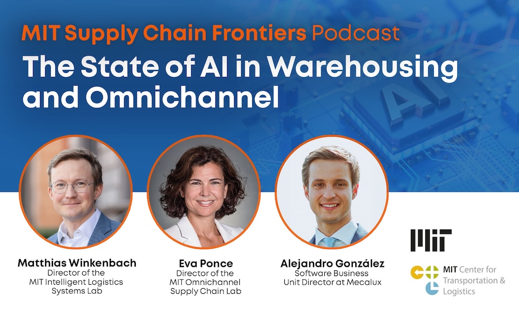 Podcast Supply Chain Frontiers van het MIT met Mecalux over AI