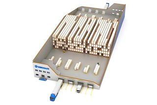 Pallet Shuttle met twee toegangen