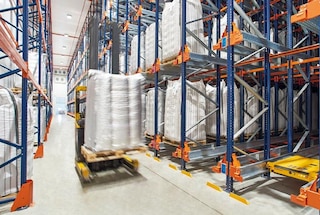 Met de Pallet Shuttle kunt u besparen op energiekosten in koelhuizen