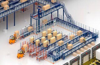 Palletliften stroomlijnen de automatische verwerking van pallets