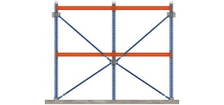 Kruisschoring voor palletstellingen