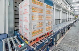 Rollenbanen optimaliseren de interne flow van pallets