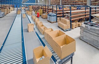 Met een transportbaan is het mogelijk lange afstanden af te leggen