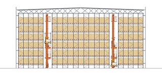 De automatische Pallet Shuttle optimaliseert de beschikbare ruimte in een hoogbouwmagazijn