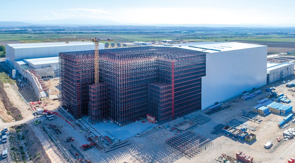 Zelfdragend magazijn Zelfdragend magazijn