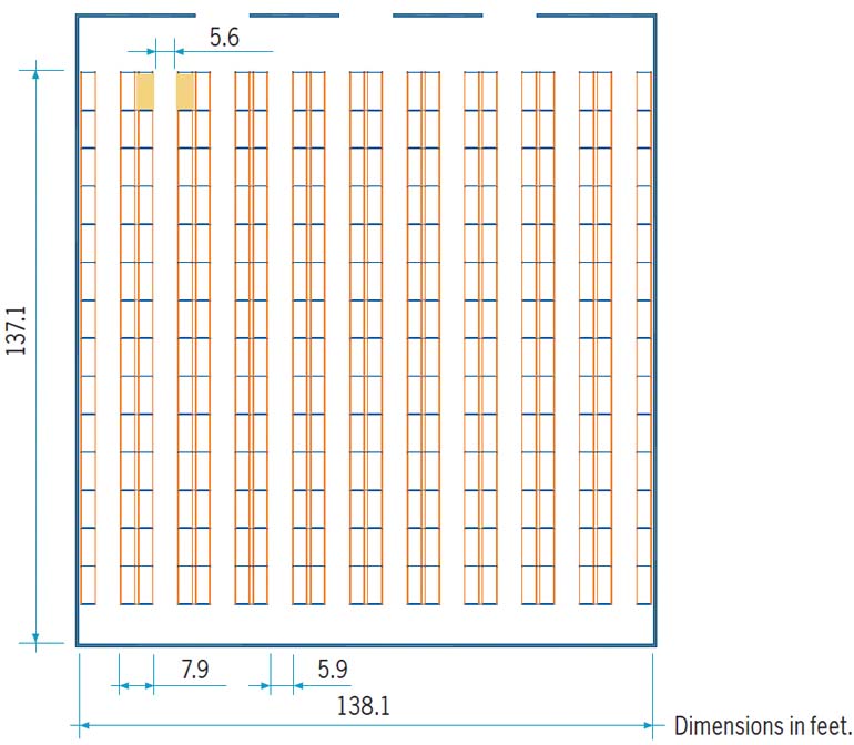 Warehouse layout 3