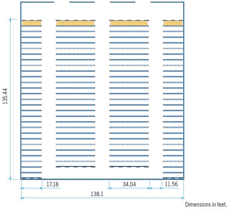Warehouse layout 6
